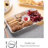 Delling Juego de platos grandes de 12 pulgadas platos_6