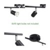 Meigour Kit de iluminación LED ajustable con 4 cabezales_2
