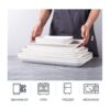 Delling Juego de platos grandes de 12 pulgadas platos_4