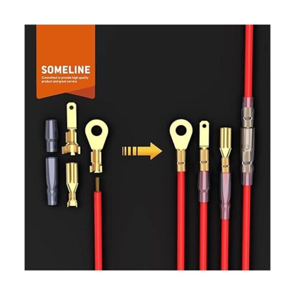 Kit de herramientas de crimpado con conector de terminal