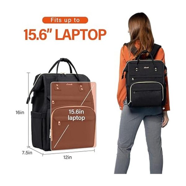 Mochila para computadora portátil para mujer de moda_4