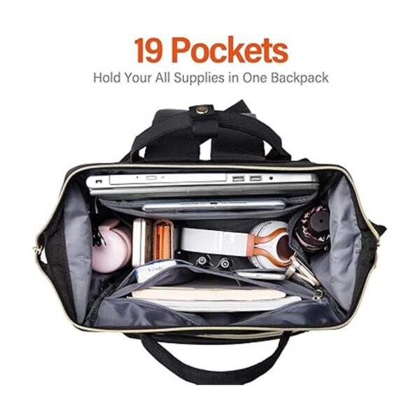 Mochila para computadora portátil para mujer de moda_2