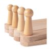 MILA MILLIE Estante de pared de madera extensible estilo