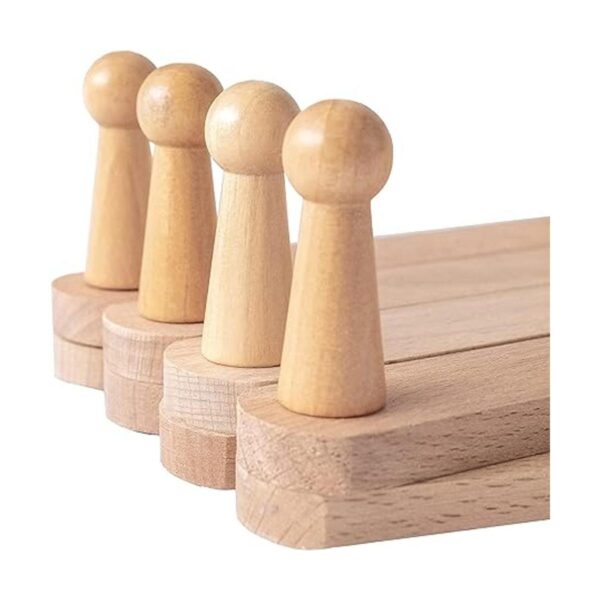 MILA MILLIE Estante de pared de madera extensible estilo