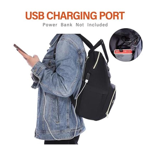 Mochila para computadora portátil para mujer de moda_3