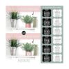 KOYAIRE Juego de 3 accesorios de escritorio de oro rosa_5