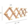 MILA MILLIE Estante de pared de madera extensible estilo