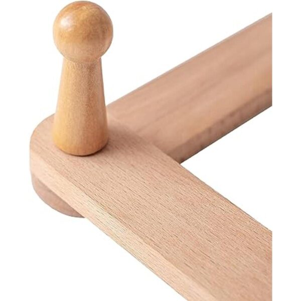 MILA MILLIE Estante de pared de madera extensible estilo