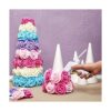 Conos de espuma blanca para manualidades 5 tamaños_2