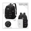 MIRLEWAIY Paillette Mochila escolar para adolescentes_3