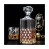 Lighten Life Decantador de whisky decantador de cristal