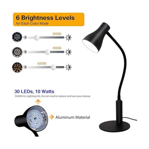 CeSunlight Lámpara de escritorio LED 3 modos de_4