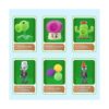 Maikerry 5 piezas de PVZ serie 2 juguetes personajes de_5