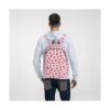 FeHuew Mochila de 16 pulgadas color rosa fresa mochila