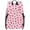FeHuew Mochila de 16 pulgadas color rosa fresa mochila