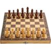 Juego de ajedrez plegable de madera magnético de 15 x 15_1