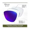 OSharp Lentes de repuesto para gafas de sol Oakley Batwolf_3