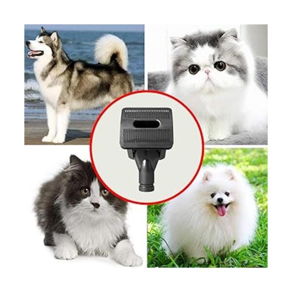 Cepillo de aseo para perros y mascotas y manguera de vacío_6
