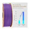 DURAMIC 3D Filamento de TPU de 0.069 in morado filamento_2