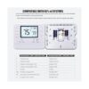 Heagstat Termostato de bomba de calor no programable H721