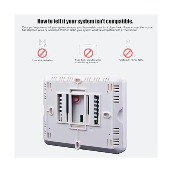 Heagstat Termostato de bomba de calor no programable H721