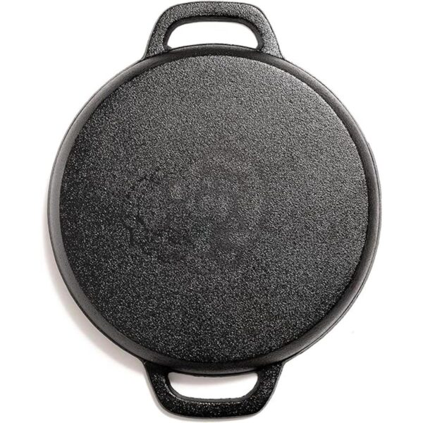 KUHA Molde de hierro fundido y pan de maíz para 8