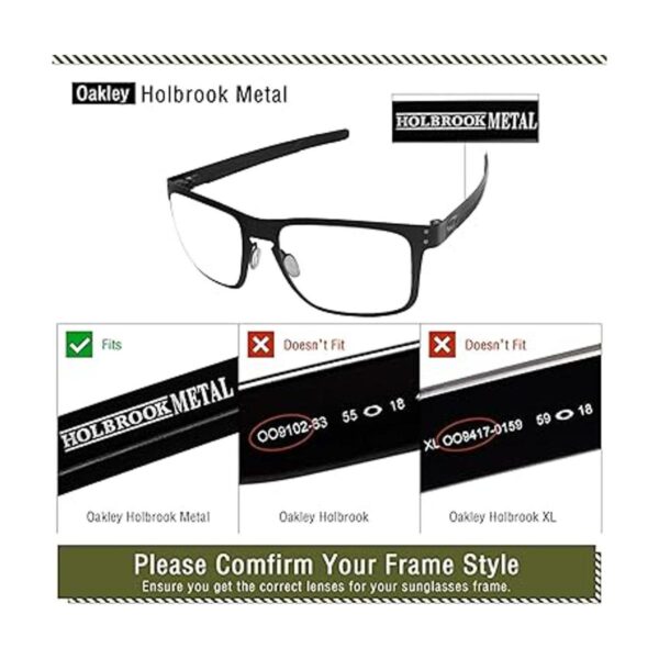 OSharp Lentes de repuesto para gafas de sol Oakley_4