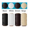 HILELIFE Rosca encerada 568 yardas 2 rollos de hilo