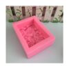 OBTANIM 2 moldes cuadrados de silicona para fondant de_4