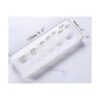 DDlife 2 moldes de silicona para gemas cabujón moldes de
