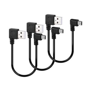 MXTECHNIC Cable de datos mini USB de 10 pulgadas de 90_1