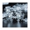 Dazzle Bright 100 luces LED solares de copo de nieve para_3