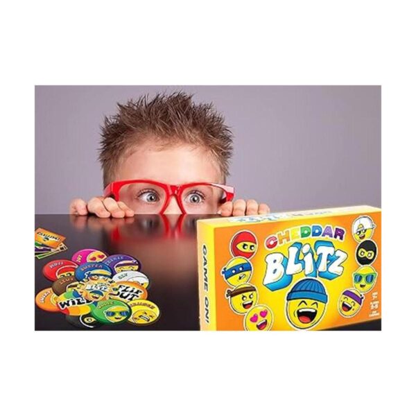 Cheddar Blitz emocionante juego de cartas para niños_2