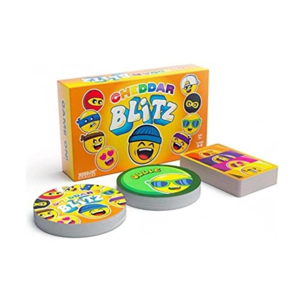 Cheddar Blitz emocionante juego de cartas para niños_1