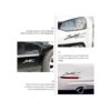 FAVOMOTO Pegatinas reflectantes para coche 5 unidades