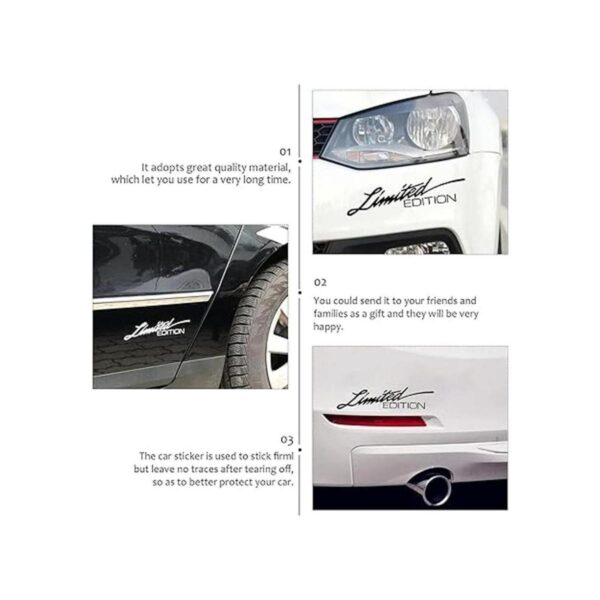 FAVOMOTO Pegatinas reflectantes para coche 5 unidades
