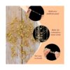 48 cuentas de perlas artificiales para velas flotantes