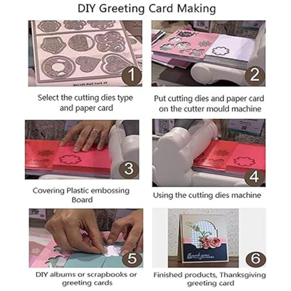 DDeehs 4 piezas de troqueles de Navidad con diseño de Papá_6