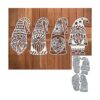 DDeehs 4 piezas de troqueles de Navidad con diseño de Papá_1