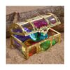 Juego de 6 diamantes grandes y coloridos con caja de