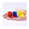 Juego de 6 diamantes grandes y coloridos con caja de