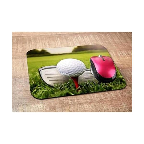 Nicokee Alfombrilla de ratón para juegos de golf con_2