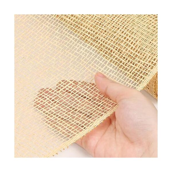 MIKIMIQI Deco Mesh Cinta decorativa de malla de poliéster