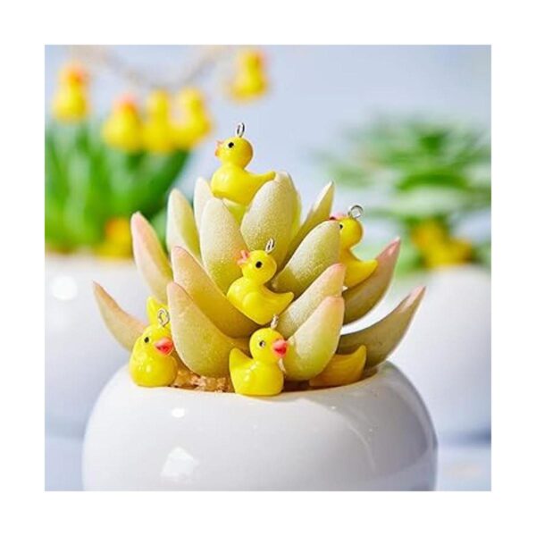Jetec 40 piezas de dijes de slime de patos de resina