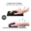 HOPONY Alfombrilla de mouse ergonómica con soporte para_2