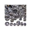 Cuentas espaciadoras de cristal 400 cuentas de diamantes