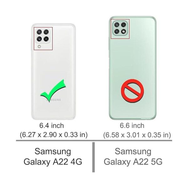 Osophter Carcasa para Samsung Galaxy A22 4G poliuretano_2