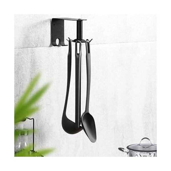 Ganchos giratorios de cocina montados en la pared para