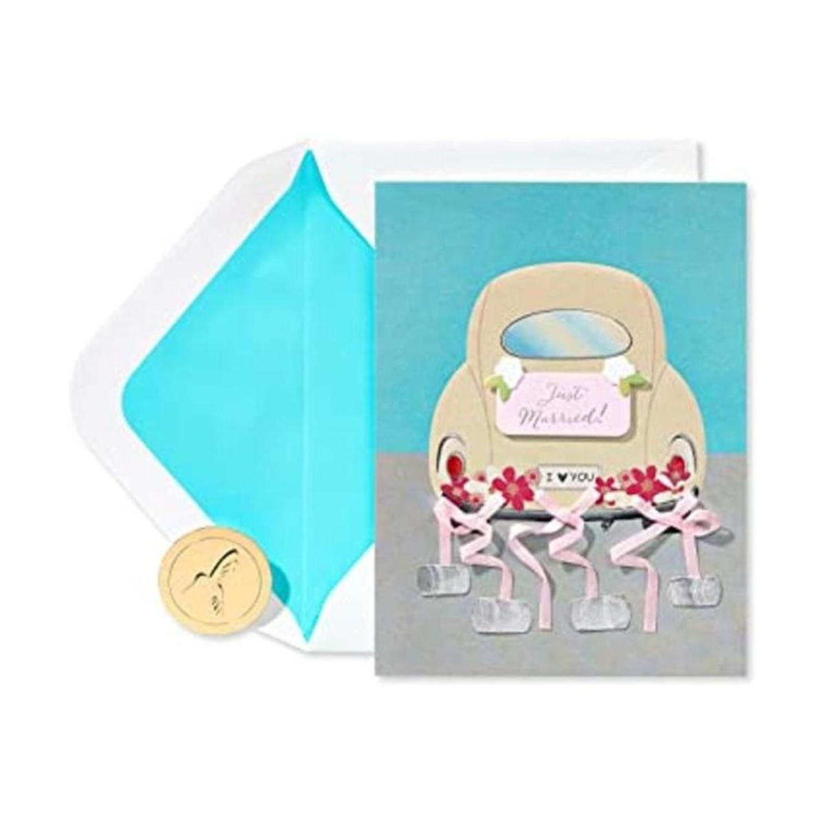 Papyrus Tarjeta de boda para tu increíble viaje