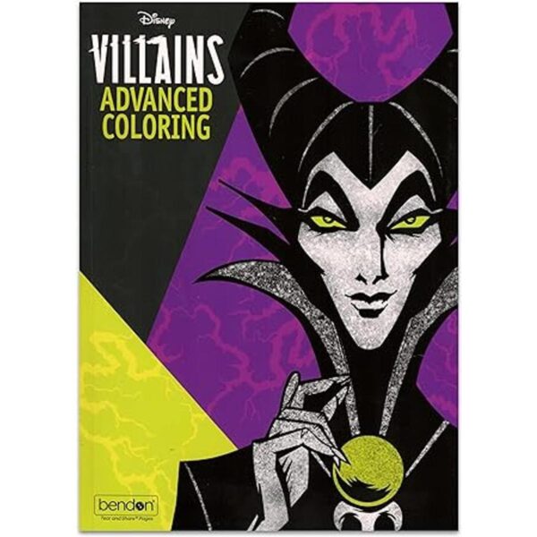 Disney Villains Juego de libro para colorear y_2